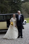 Bride and Father at Ardverikie Estate