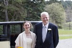 Bride and Father at Ardverikie Estate