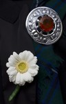 Buttonhole flower at wedding