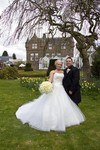 Bride and Groom at Landmark Hotel Dundee