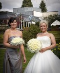 Bride and Bridesmaid at Landmark Hotel Dundee