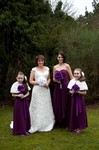 Bridal party at Invercarse Hotel, Dundee