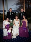 Bridal party at Invercarse Hotel, Dundee
