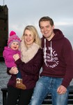 Jodie, David and Amelia at Broughty Castle