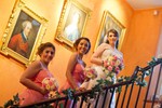 Bridal Party at Fingask Castle