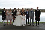 Bridal party at Forbes of Kingennie Dundee wedding photography