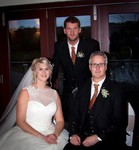 Bride and father at Forbes of Kingennie