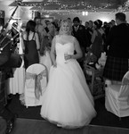 Bride at Forbes of Kingennie Dundee wedding photography