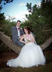 Bride and Groom at Broughty Ferry Rock Gardens, Dundee