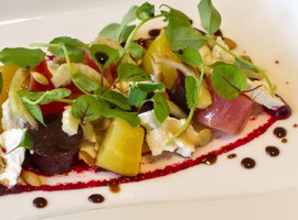 Food photography at Collinsons Restaurant, Broughty Ferry, Dundee, Salad