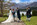 Bride and Groom in ceremony on the shores of Loch Laggan